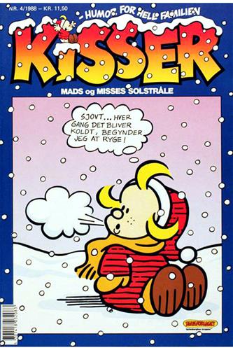 Kisser. Mads og Misses Solstråle 1988 Nr. 4