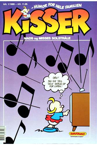 Kisser. Mads og Misses Solstråle 1989 Nr. 1