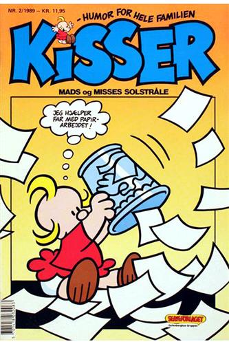 Kisser. Mads og Misses Solstråle 1989 Nr. 2