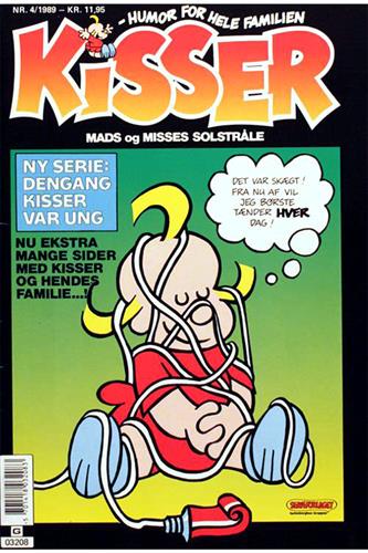 Kisser. Mads og Misses Solstråle 1989 Nr. 4