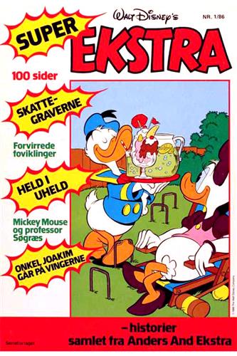 Anders And Superekstra 1986 Nr. 1