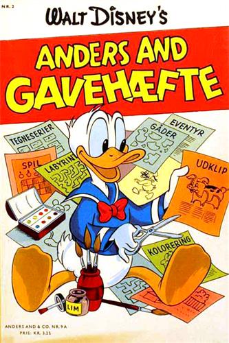 Anders And Gavehæfte (Uløst) 1958 Nr. 2