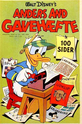 Anders And Gavehæfte (Blyant) 1959 Nr. 3