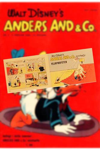 Anders And & Co. 1960 Nr. 5 Løst Indlæg (uden blad)