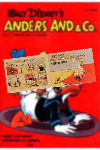 Anders And & Co. 1960 Nr. 5 Løst Indlæg (uden blad)