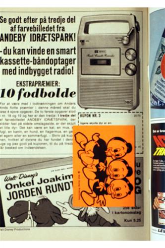 Anders And & Co. 1970 Nr. 20 Indlæg (med blad)