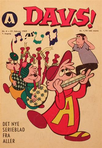 Davs! Bladet for Glade Børn 1969 Nr. 4