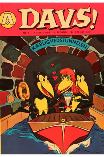 Davs! Bladet for Glade Børn 1969 Nr. 5