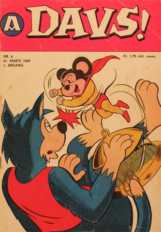 Davs! Bladet for Glade Børn 1969 Nr. 6