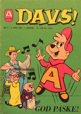 Davs! Bladet for Glade Børn 1969 Nr. 7