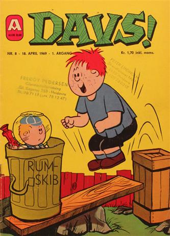 Davs! Bladet for Glade Børn 1969 Nr. 8