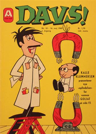 Davs! Bladet for Glade Børn 1969 Nr. 10