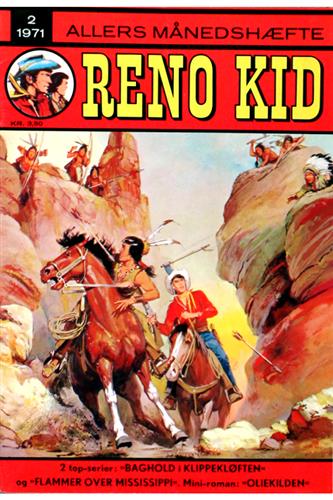 Allers Månedshæfter 1971 Nr. 2 - Reno Kid
