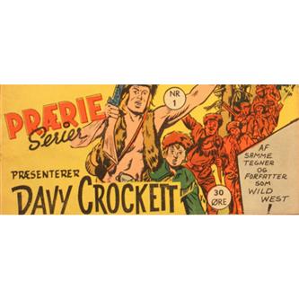 Prærie Serier 1957 Nr. 1 - Den store Davy Crockett