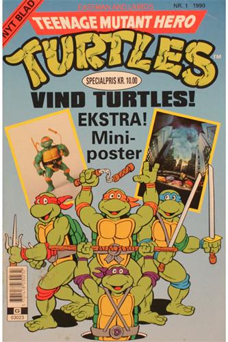 Teenage Mutant Hero Turtles 1990 Nr.1