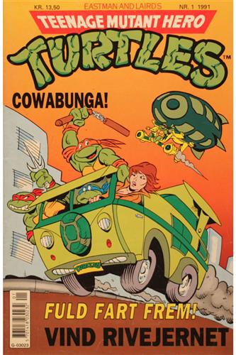 Teenage Mutant Hero Turtles 1991 Nr.1