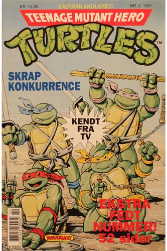 Teenage Mutant Hero Turtles 1991 Nr.2