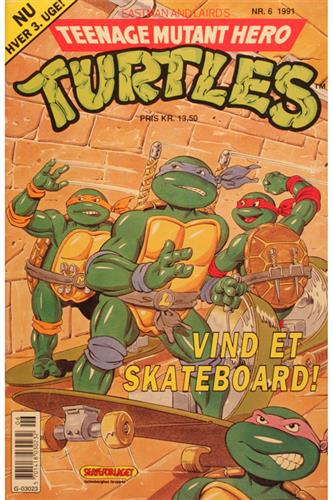 Teenage Mutant Hero Turtles 1991 Nr.6