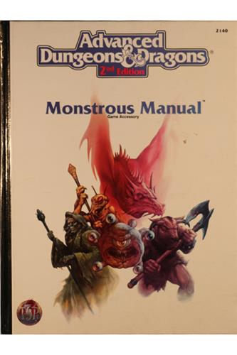 Monstrous Manual (White Cover)