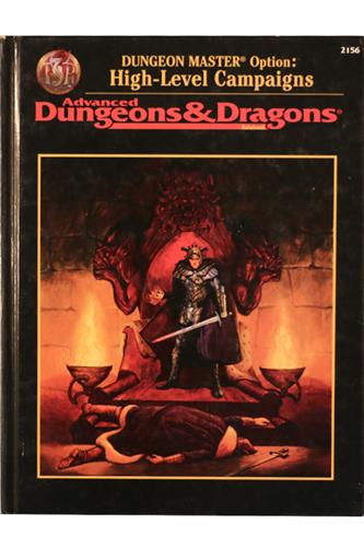Dungeon Master's Option: High-Level Campaign