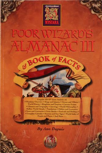 Poor Wizard's Almanac III Poor Wizard's Almanac III