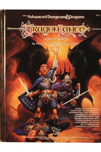 Dragonlance Adventures Dragonlance Adventures