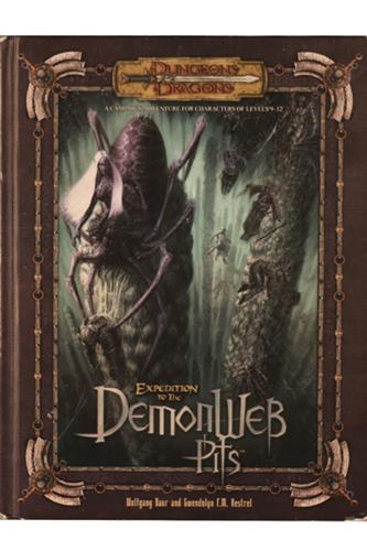 expedition to the demonweb pits 5e conversion