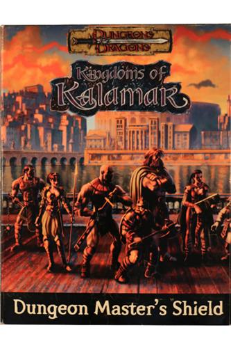 Kingdoms of Kalamar - Dungeon Master's Shield