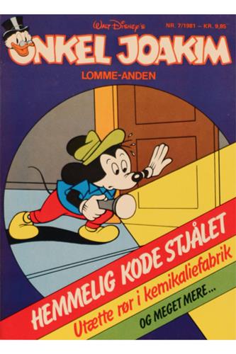 Onkel Joakim Lommeanden 1981 Nr. 7