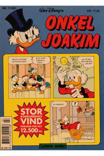 Onkel Joakim Lommeanden 1991 Nr. 7