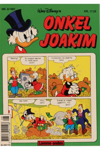 Onkel Joakim Lommeanden 1991 Nr. 8