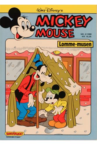 Mickey Mouse Lommemusen 1988 Nr. 2