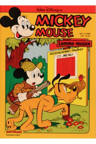 Mickey Mouse Lommemusen 1988 Nr. 3