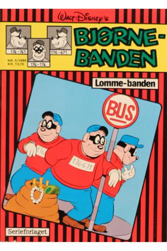 Bjørnebanden Lommebanden 1986 Nr. 5
