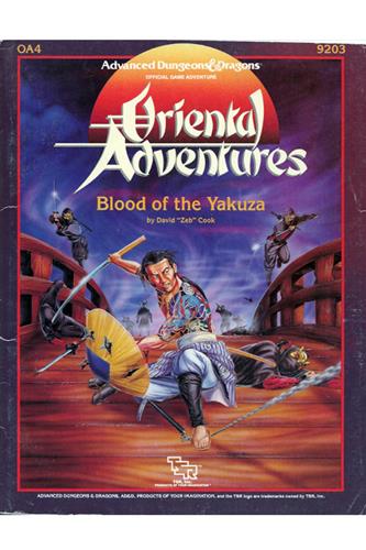 Oriental Adventures - Blood of the Yakuza
