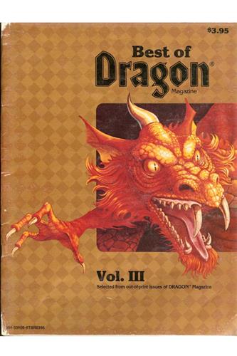 Best of Dragon Magazine Vol. III