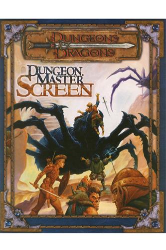 Dungeon Master Screen (Without Booklet)