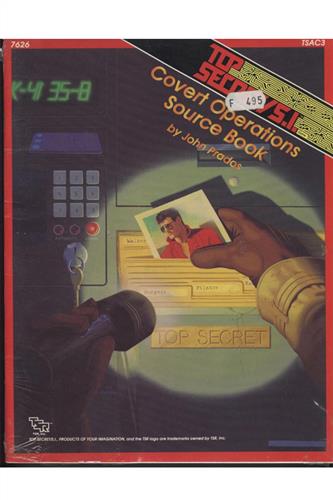 Covert Operations Souce Book Vol. 1
