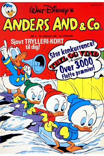 Anders And & Co. 1981 Nr. 4
