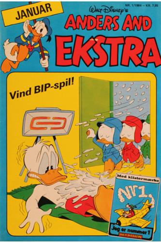 Anders And Ekstra 1984 Nr. 1