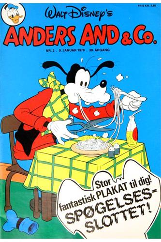 Anders And & Co. 1978 Nr. 2 m. Indlæg A