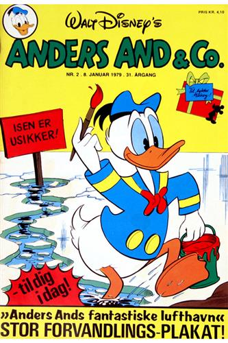 Anders And & Co. 1979 Nr. 2 m. Indlæg A