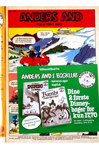 Anders And & Co. 1979 Nr. 2 m. Indlæg A & B