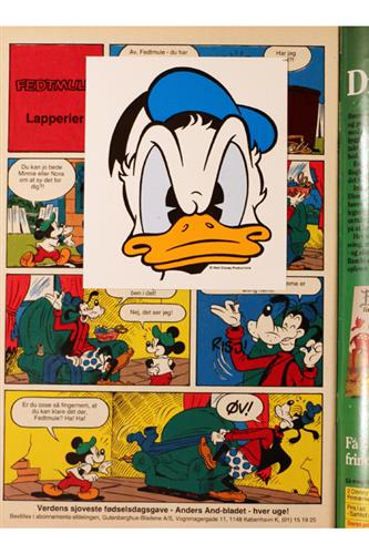 Anders And & Co. 1986 Nr. 3 m. Indlæg