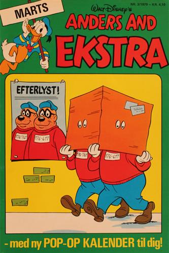 Anders And Ekstra 1979 Nr. 3 m. indlæg