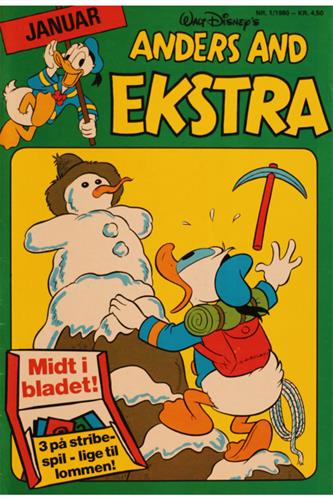 Anders And Ekstra 1980 Nr. 1