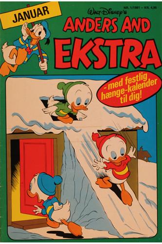 Anders And Ekstra 1981 Nr. 1