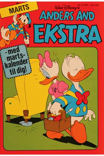 Anders And Ekstra 1981 Nr. 3