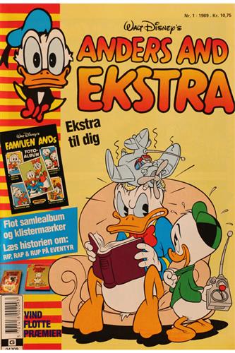 Anders And Ekstra 1989 Nr. 1