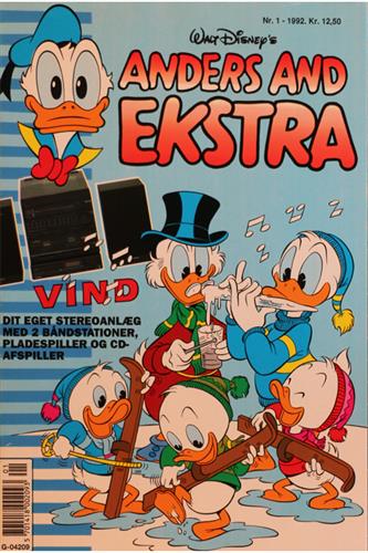 Anders And Ekstra 1992 Nr. 1
